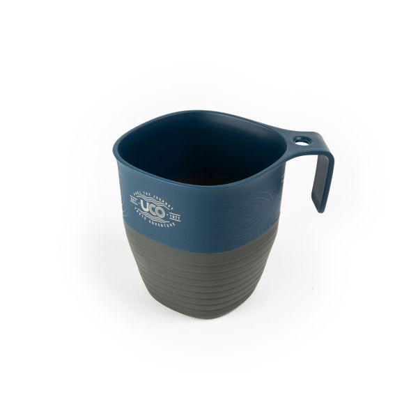 skladací pohár UCO CAMP CUP Comfortable Collapsible Cup blue-grey 350 ml ECO