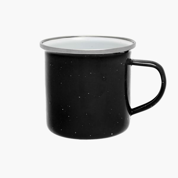 smaltovaný hrnček Origin Outdoors Mug 360 ml black