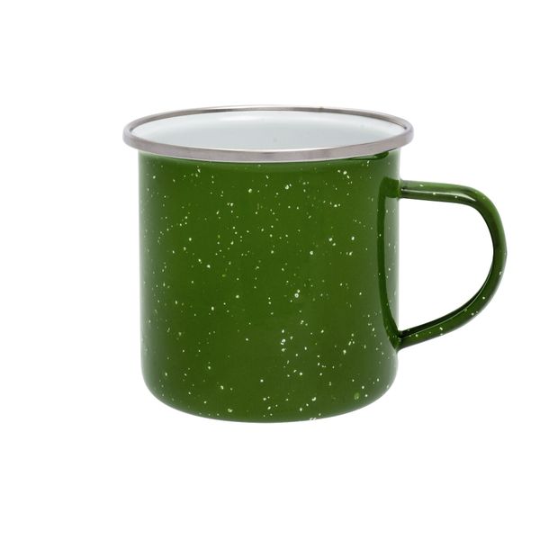 smaltovaný hrnček Origin Outdoors Mug 360 ml green