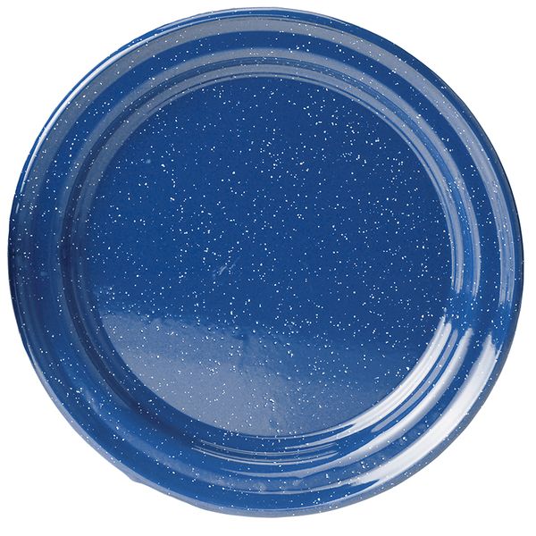 smaltovaný tanier GSI OUTDOORS Plate 26 cm blue