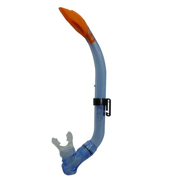 šnorchel na potápanie - dýchacia trubica s dolným ventilom SIM SUB POWER s ventilom v. 2