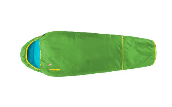 spácák Grüezi-Bag Kids Colorful Gecko green - detský spací vak