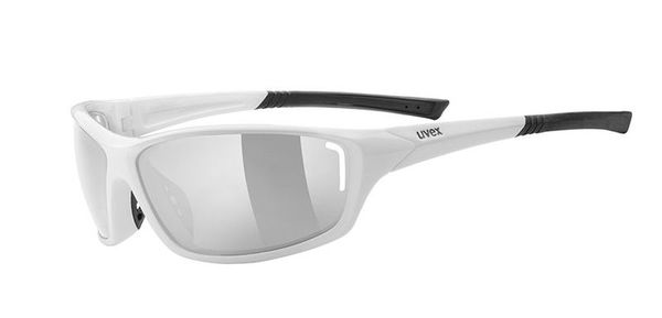 Športové okuliare Uvex Sportstyle 210 bielo-čierne