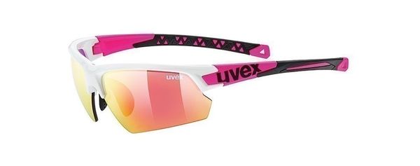 športové okuliare UVEX Sportstyle 224 bielo/ružové