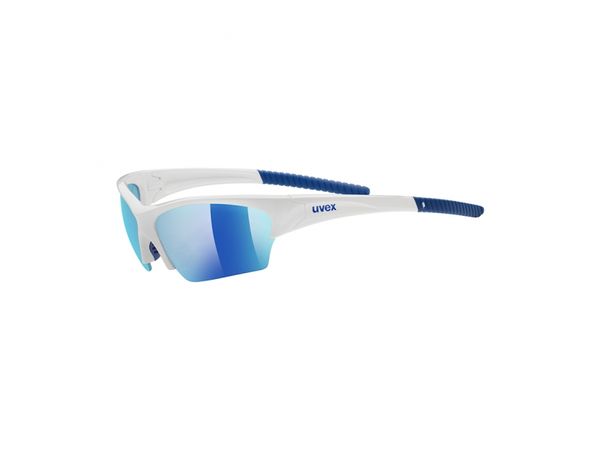 športové okuliare UVEX SUNSATION bielo-modré
