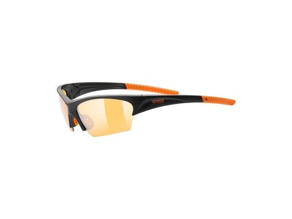 športové okuliare UVEX SUNSATION čierno-oranžové