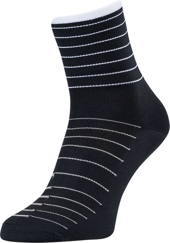 stredne vysoké ponožky nad členky z funkčného materiálu SILVINI BEVERA UA1659 black-white