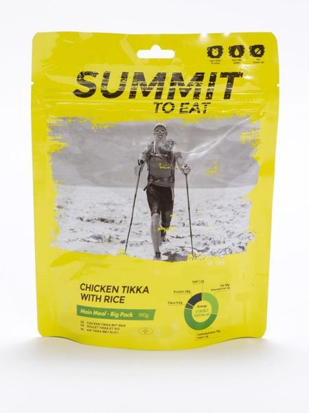 SUMMIT TO EAT Kurča Tikka s ryžou 190g - SUMMIT TO EAT CHICKEN TIKKA WITH RICE 190g