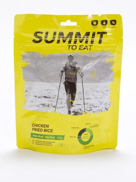 SUMMIT TO EAT vyprážaná ryža s kuracím mäsom - SUMMIT TO EAT Chicken Fried Rice 202 g