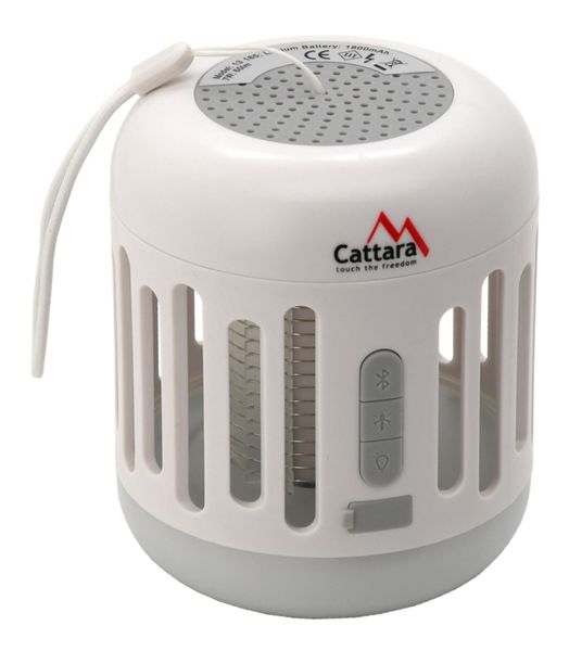 svietidlo a lapač hmyzu CATTARA MUSIC CAGE Bluetooth nabíjací + UV lapač hmyzu