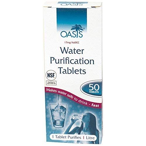 Tablety na čistenie a dezinfekciu vody HIGHLANDER Oasis 50 ks - Highlander Oasis Water Purification Tablet