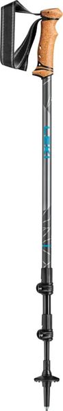 teleskopické trekingové palice LEKI Legacy Lite anthracite-petrol-dark anthracite, 110 - 145 cm