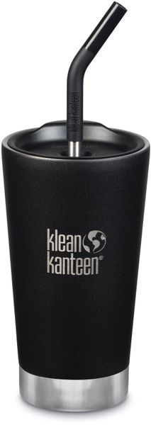 termo hrnček Klean Kanteen Insulated Tumbler 473 ml black  -  nerezový termo hrnček black Klean Kanteen®