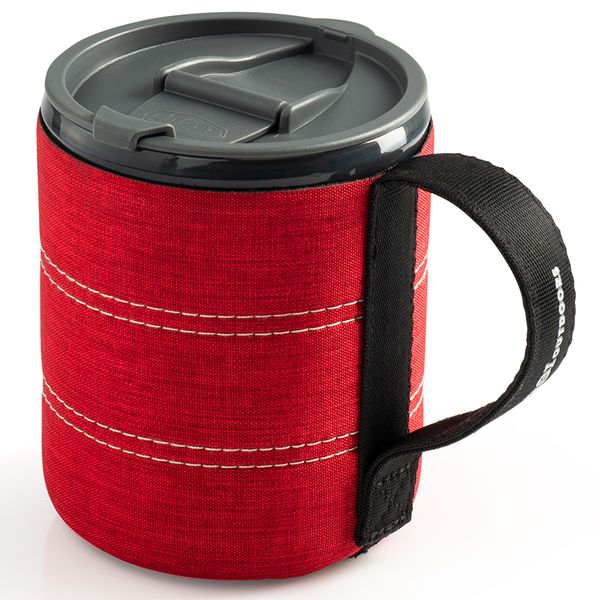termo pohár GSI OUTDOORS Infinity Backpacker Mug 550 ml red