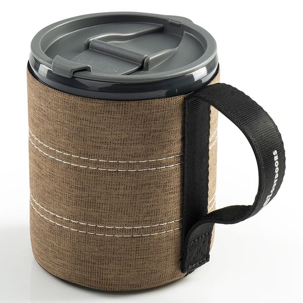 termo pohár GSI OUTDOORS Infinity Backpacker Mug 550 ml sand