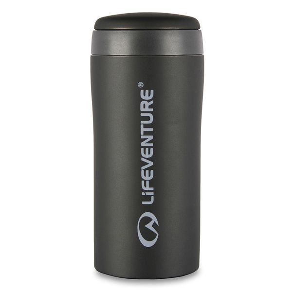 termo pohár Lifeventure Thermal Mug matt black 300 ml