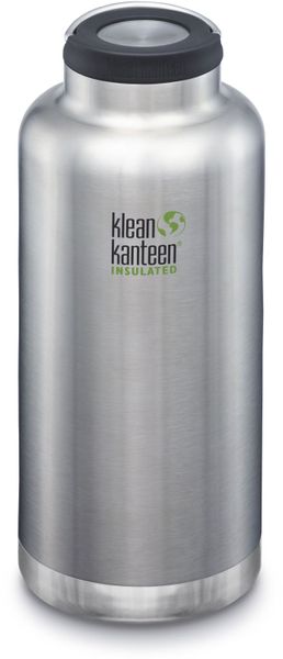 termoska Klean Kanteen TKWide w/Wide Loop Cap Brushed Stainless 1900 ml -  Klean Kanteen® Growler Insulated 1.9 L