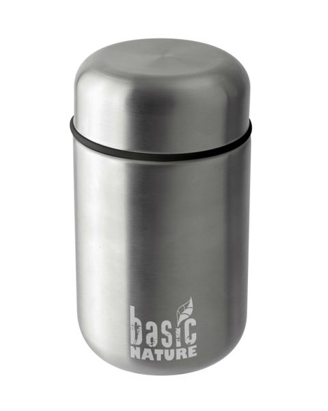 termoska na jedlo BASICNATURE Food 0.4 L nerezová - BasicNature Thermobehälter 0.4 L Edelstahl