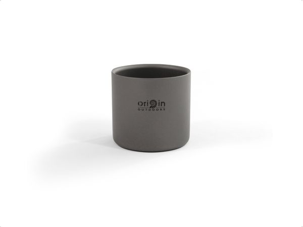 titánový termohrnček Origin Outdoors Titan Thermo Mug 120 ml Espresso