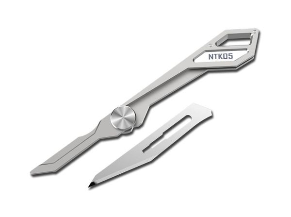 ultra malý nôž NITECORE Tiny Titanium Keychain Knife NTK05