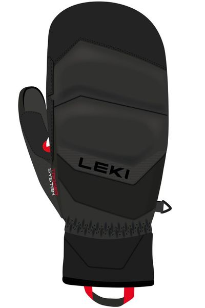 unisex lyžiarské rukavice LEKI Griffin Base 3D Mitt black