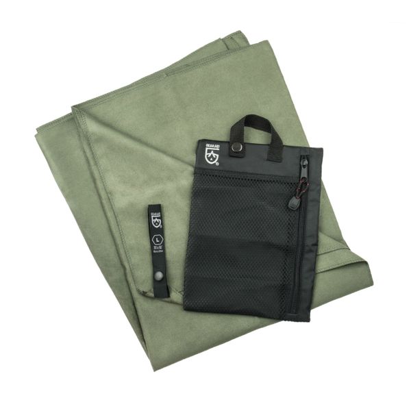 uterák Gear Aid Microfiber Towel M moos green 50 x 100 cm