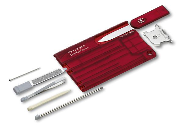 Victorinox SwissCard Quattro 0.7200.T - nože VICTORINOX