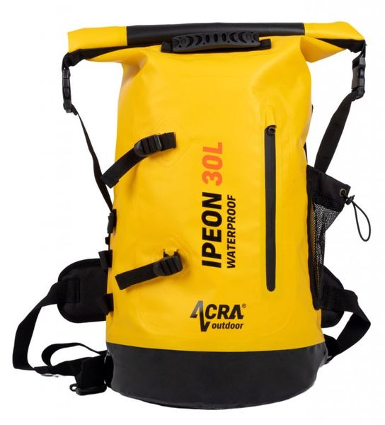 vodotesný batoh Acra IPEON 30L žltý