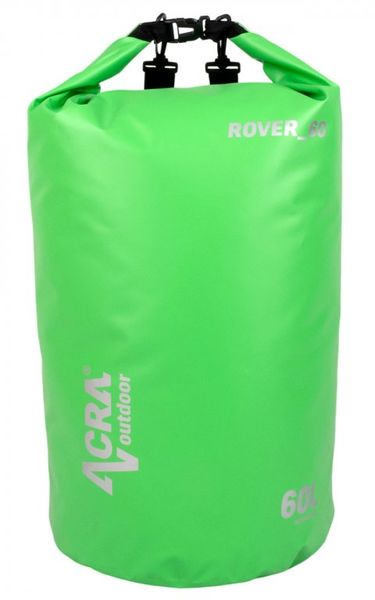 vodotesný vak Acra ROVER 60L zelený