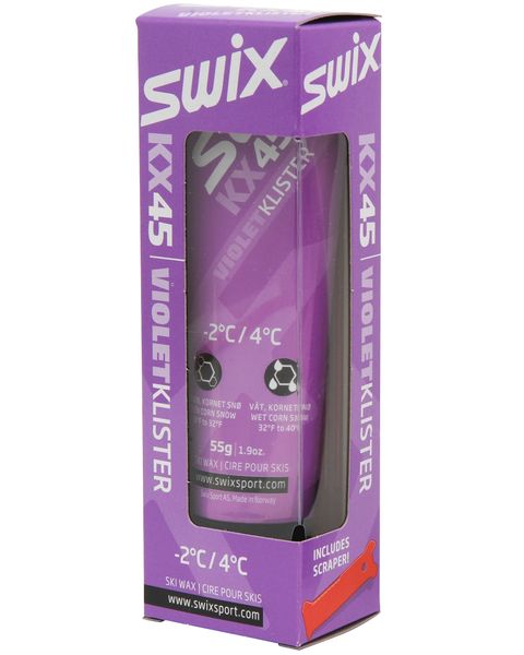 vosk klister SWIX KX45 45g, -2 ° C do + 4 ° C