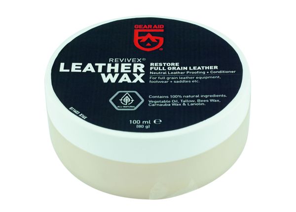 vosk na kožené výrobky Gear Aid Revivex Leather Wax 100 ml Gel