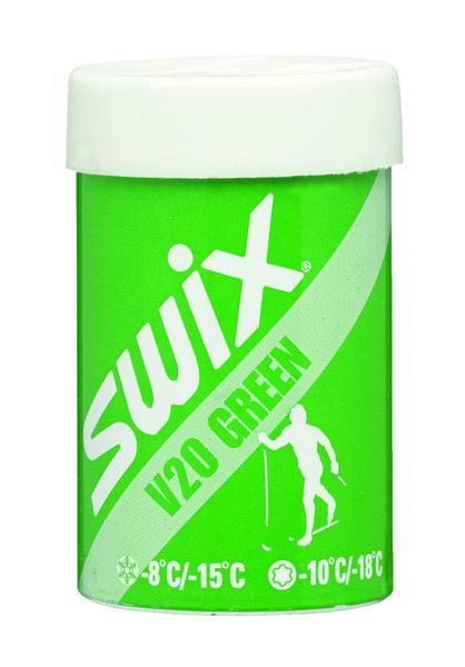 vosk - stúpací vosk  Swix V20 – zelený 45g