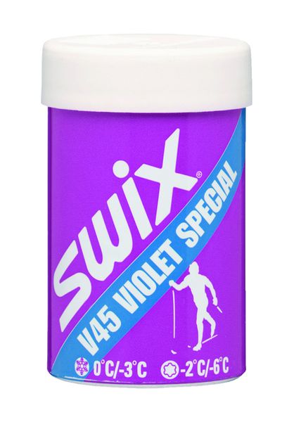 vosk - stúpací vosk  Swix V45 – fialový špeciál 45g
