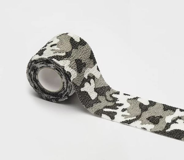 Všestranná samolepiaca vodeodolná páska Origin Outdoors camouflage Winter Camo