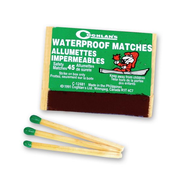 zápalky vodeodolné COGHLANS - Coghlan's Waterproof Matches Allumettes