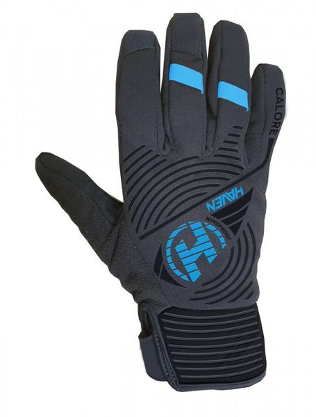 zateplené bežkárske rukavice HAVEN POLARTIS Calore čierno/modré