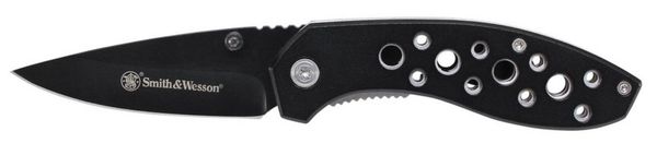 zatvárací nôž CK402 Smith and Wesson Liner Lock Drop Point Folding Knife